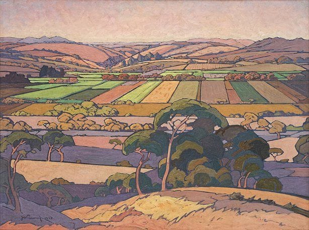 Artwork Title: An Extensive View of Farmlands
