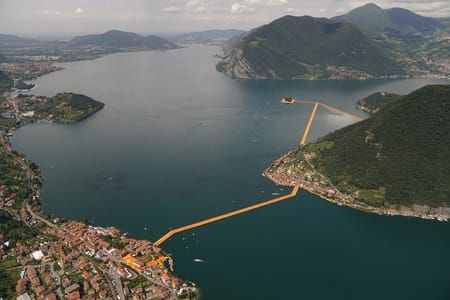 Artwork Title: The Floating Piers, Lake Iseo, Italy16