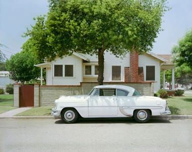 Artwork Title: California Dwelling: Untitled (1953 Chevy and House)