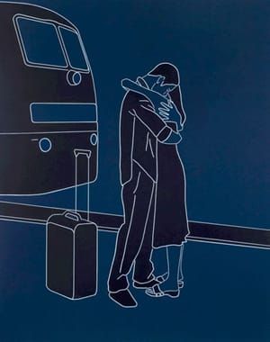 Artwork Title: Lovers and Bus