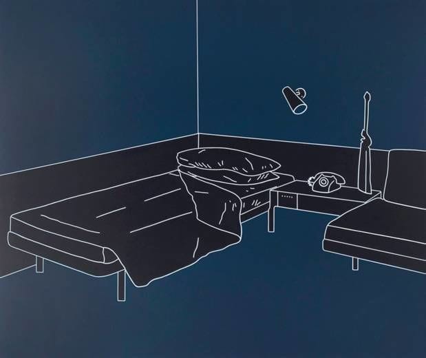 Artwork Title: Single Bed