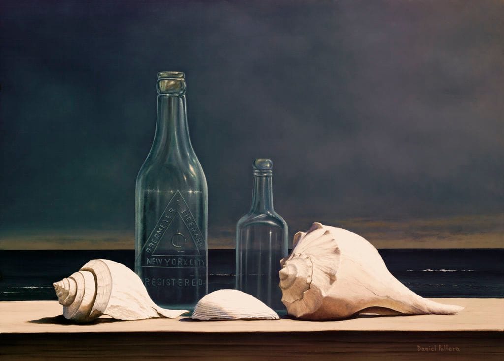 Artwork Title: Bottles and Shells