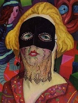 Artwork Title: Ilse Wacker with Mask