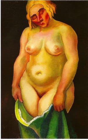 Artwork Title: Standing Female Nude (Ilse)