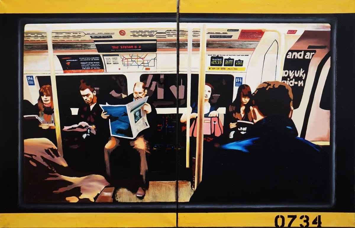 Artwork Title: Train 0734