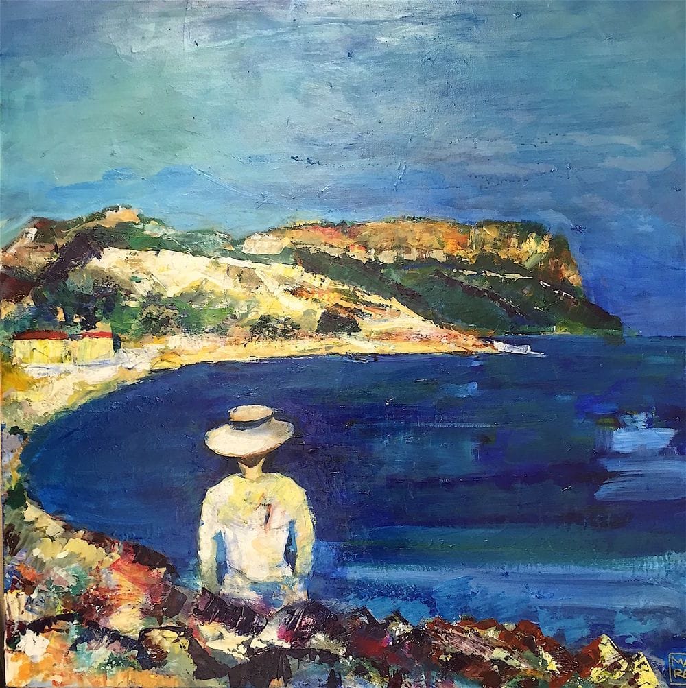 Artwork Title: Assise à Cassis