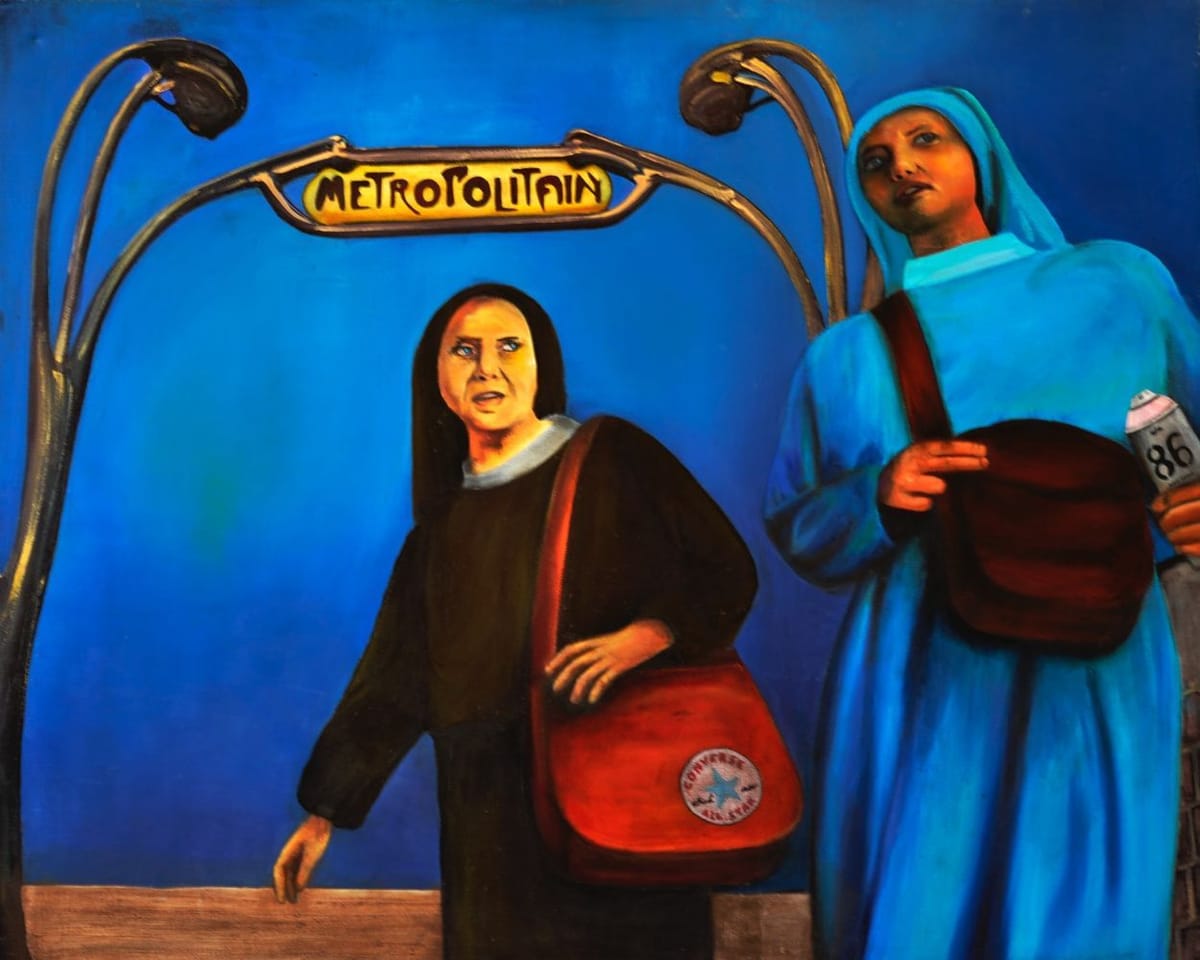 Artwork Title: Taggers nuns