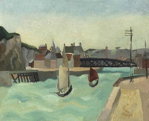 Artwork Title: Harbour Entrance, Dieppe