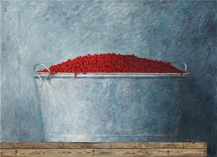 Artwork Title: Red Currents
