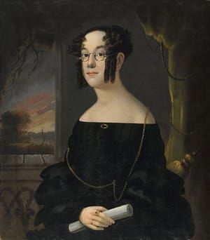 Artwork Title: Woman with Spectacles