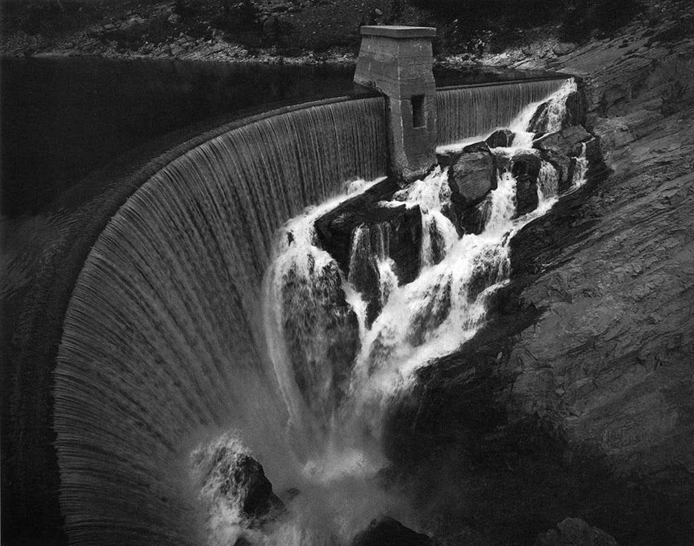 Artwork Title: Gibson Dam, Lewis and Clark County, MT