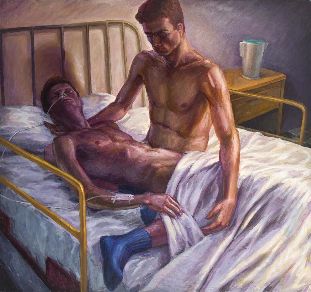 Artwork Title: Hospital Bed