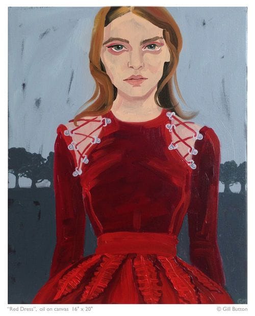 Artwork Title: Red Dress