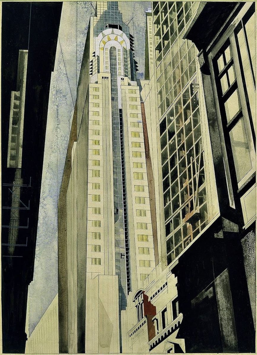 Artwork Title: The Chrysler Building Under Construction