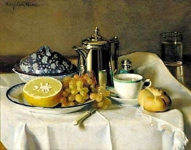 Artwork Title: Continental Breakfast