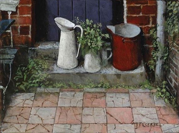 Artwork Title: Jugs on the Pavement