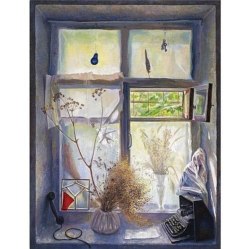 Artwork Title: Summer, Studio Window