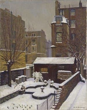 Artwork Title: Snow in Kensington