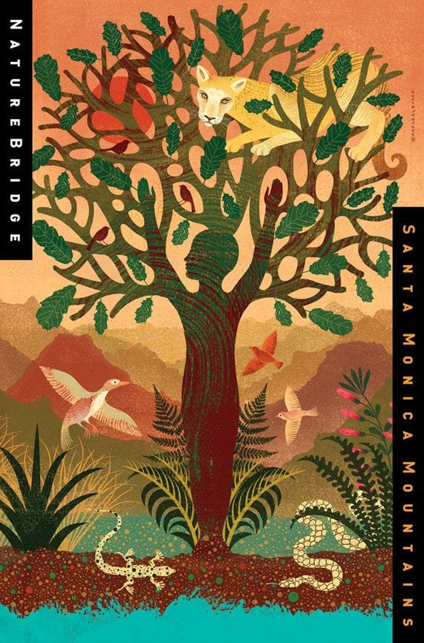 Artwork Title: Nature Bridge: Santa Monica Mountains