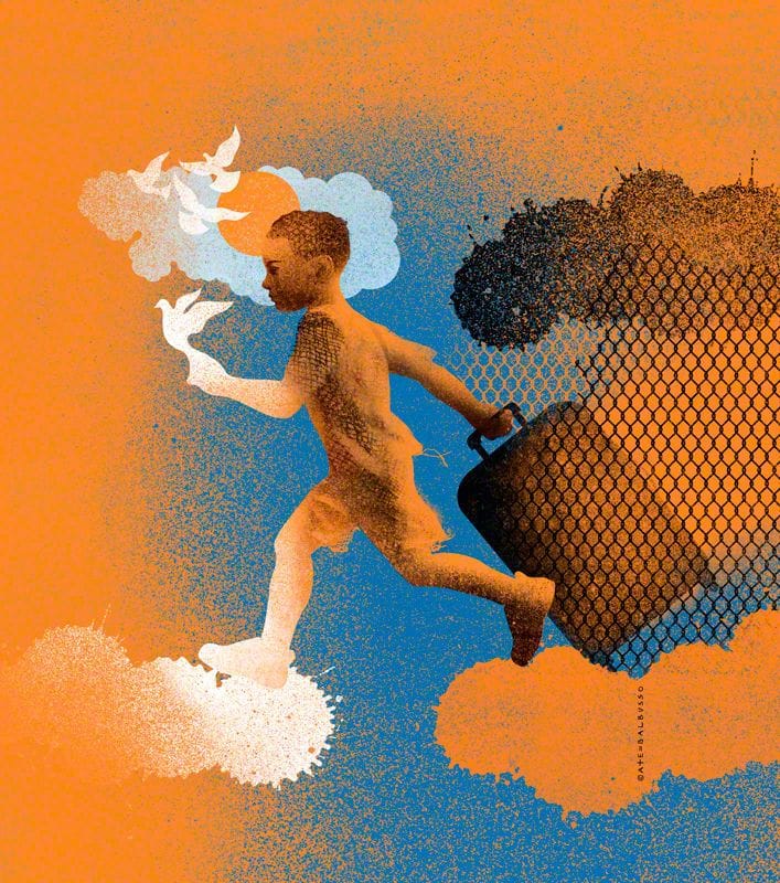 Artwork Title: Immigration: Unaccompanied Foreign Minor