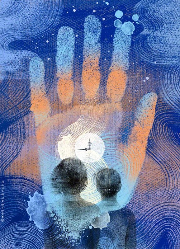 Artwork Title: The Hand on the Mirror