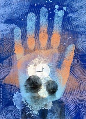 Artwork Title: The Hand on the Mirror