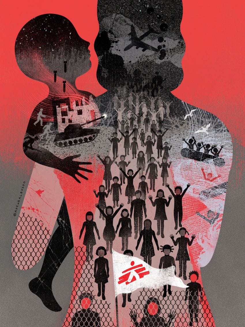 Artwork Title: Unaccompagnated Minors