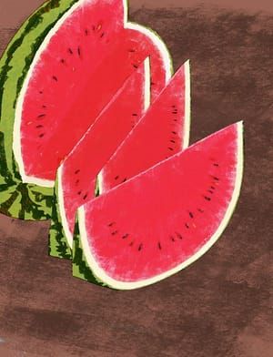 Artwork Title: Deep Run Roots: Watermelon