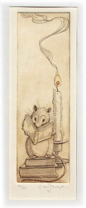 Artwork Title: Literary Mouse
