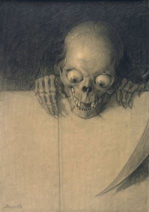 Artwork Title: Ogling Skull