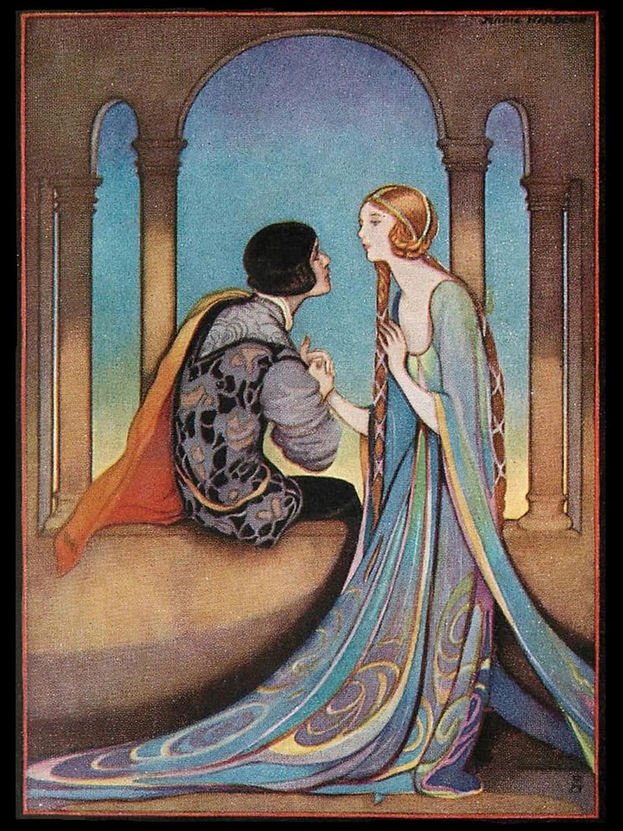 Artwork Title: Illustration for Romeo and Juliet by William Shakespeare