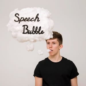 Artwork Title: Speech Bubble