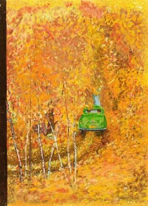 Artwork Title: Autumn Leaves, The New Yorker, October 15