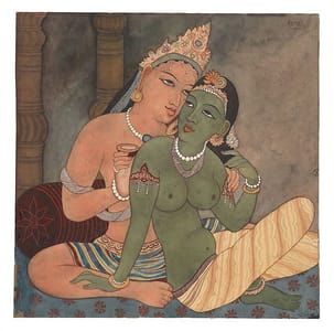 Artwork Title: Mithuna Couple, after Ajanta