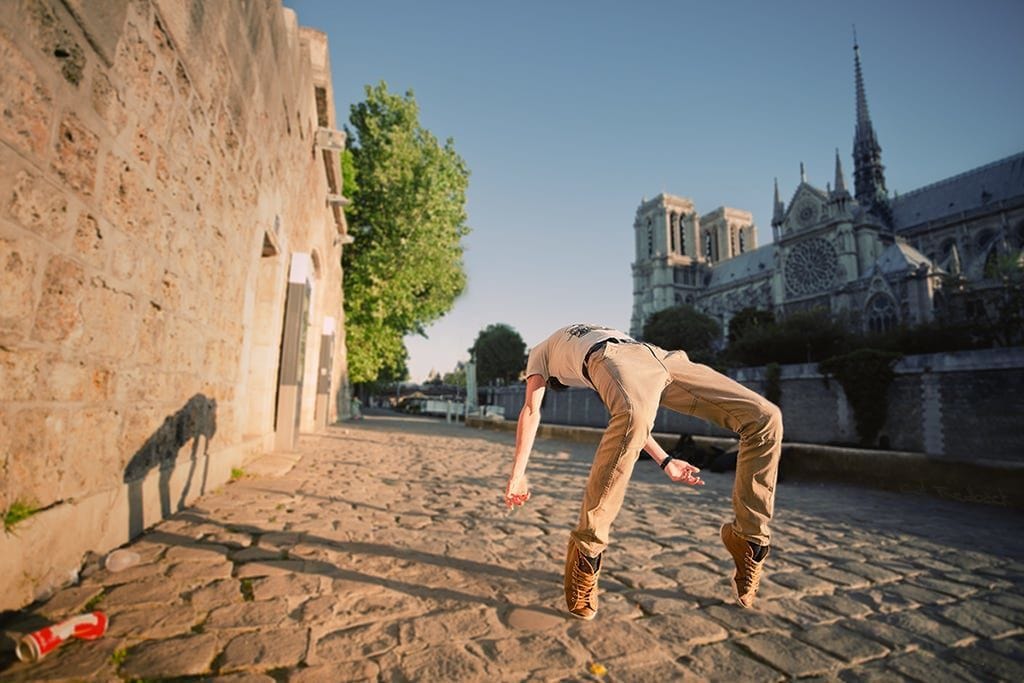 Artwork Title: Upside Down In Paris