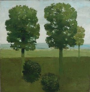 Artwork Title: Trees and Bushes, East Hampton