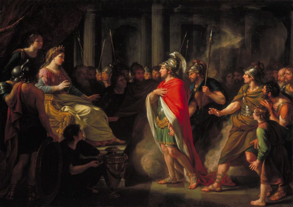 Artwork Title: The Meeting of Dido and Aeneas