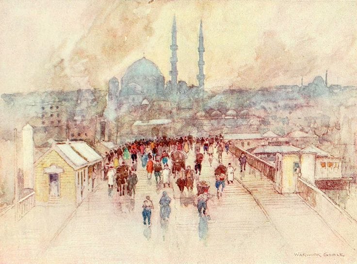Artwork Title: Galata Bridge
