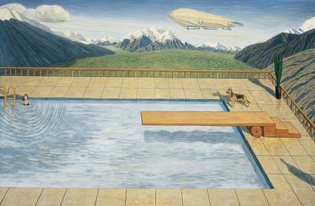 Artwork Title: Pool in the Mountains