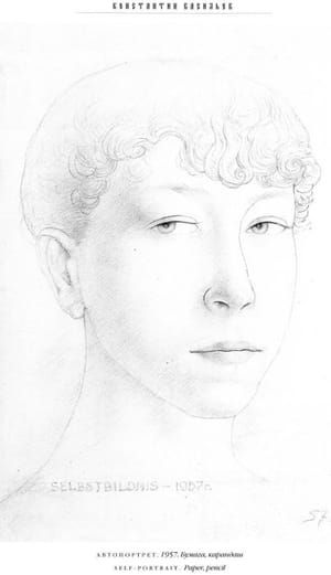 Artwork Title: Self Portrait at 15