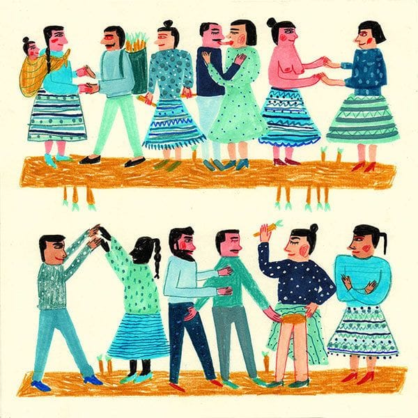 Artwork Title: Las fiestas de tu pueblo