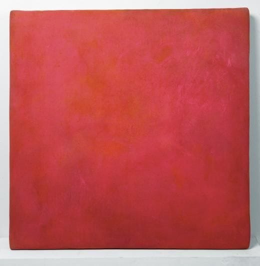 Artwork Title: Espacio cuerpo de color rojo (Farbraumkörper rot)/83