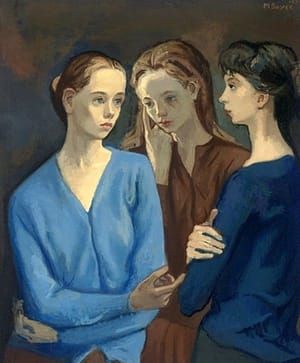 Artwork Title: Three Girls