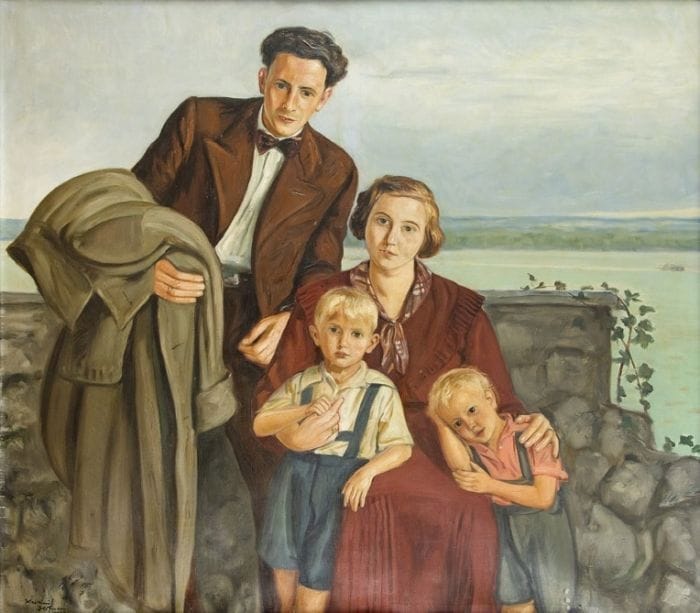 Artwork Title: Portrait of Mr. Potocki with his family