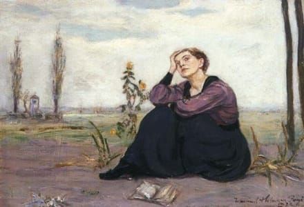 Artwork Title: Portrait of Ada, the Artist's Wife