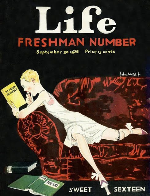 Artwork Title: Freshman Number/Sweet Sexteen, Life Magazine, September 30