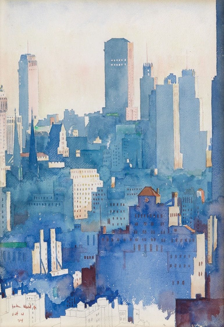 Artwork Title: New York Skyline