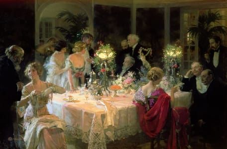 Artwork Title: The End of Dinner