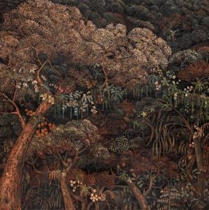 Artwork Title: Anggrek Liar Di Hutan (Wild Orchids in the Forest)