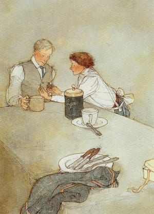 Artwork Title: Illustration for Gift of the Magi by O. Henry